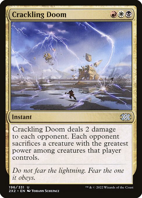 2X2 196 Crackling Doom U