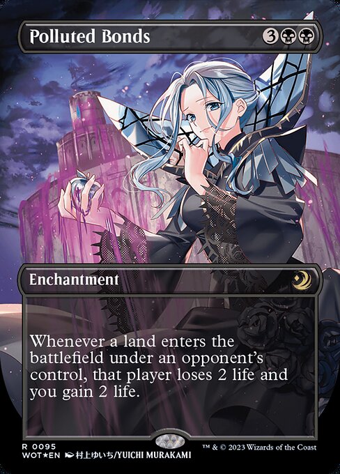 [Foil] WOT 095 Polluted Bonds (0095 - Anime Confetti Foil) R
