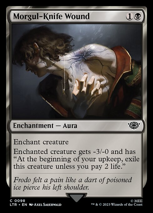 [Foil] LTR 098 Morgul-Knife Wound C