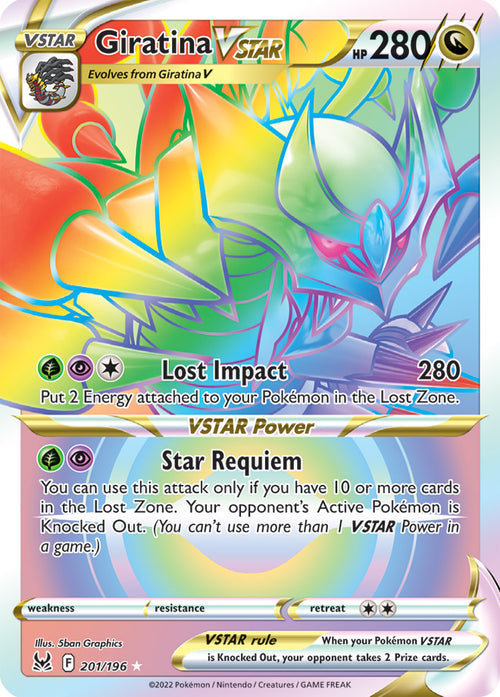 SS11 201/196 GiratinaVSTAR HR