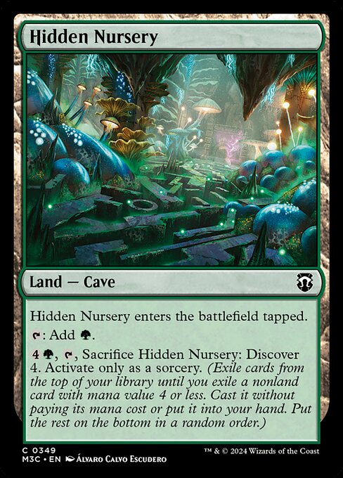 [Foil] M3C 349 Hidden Nursery (Ripple Foil) C