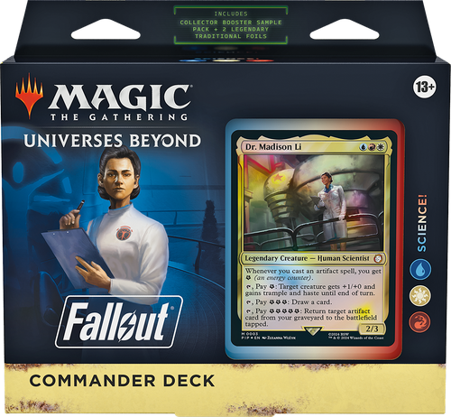 MTG FALLOUT® (PIP) Commander Decks - Science!