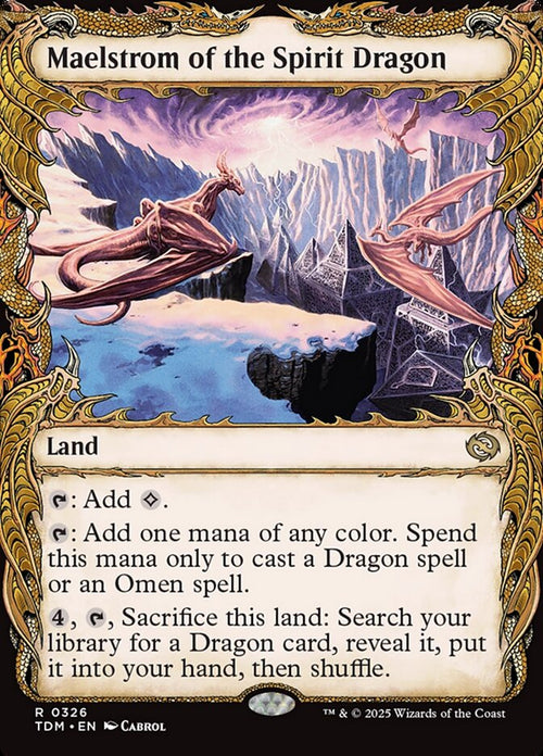[Foil] TDM 326 Maelstrom of the Spirit Dragon (0326 - Showcase) R