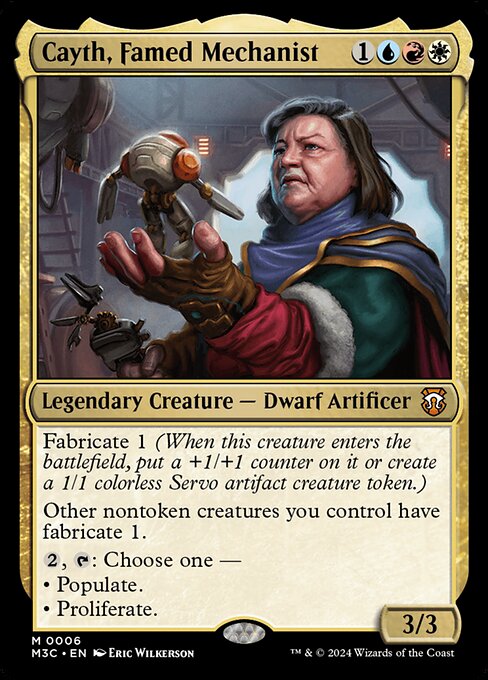 [Foil] M3C 006 Cayth, Famed Mechanist