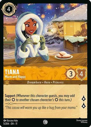 5/204·EN·11 Tiana - Warm and Happy C