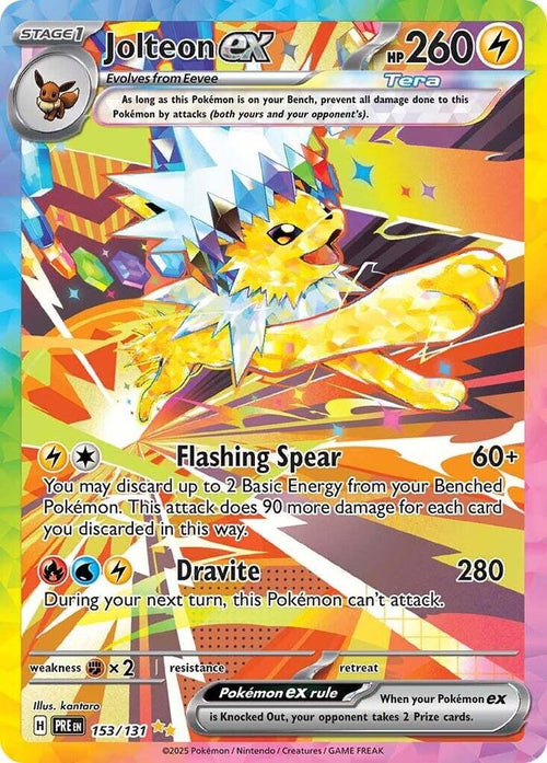 PRE 153/131 Jolteon ex SIR