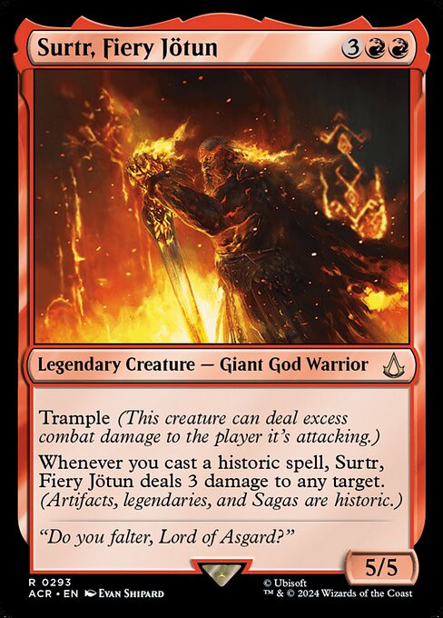 ACR 293 Surtr, Fiery Jotun (Starter Kit) R