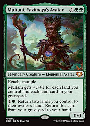 EOC 100 Multani, Yavimaya's Avatar M
