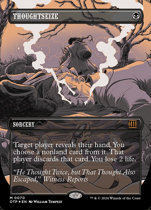 [Foil] OTP 070 Thoughtseize (0070 - Textured Foil) M