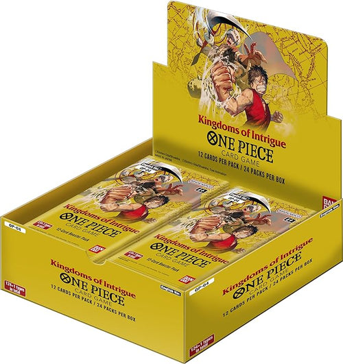 [OP-04-EN] 美版 ONE PIECE CARD GAME BOOSTER BOX「Kingdoms of Intrigue」