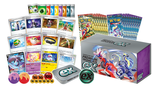Pokemon TCG 繁體中文版 朱＆紫 頂級訓練家收藏箱ex