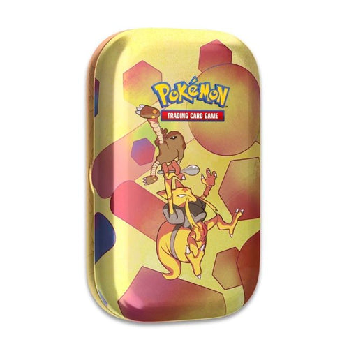 Pokemon TCG US version Scarlet &amp; Violet SV3.5 "Pokemon 151" Mini Tin - Kadabra &amp; Hitmonlee