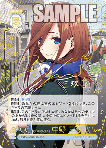 GYC-BP2-015P1 Changing Everyday Life Miku Nakano SSP