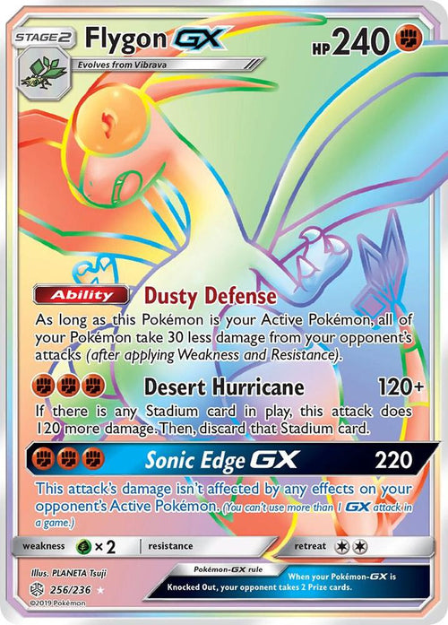 SM12 256/236 Flygon GX RS
