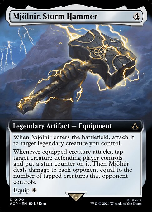 ACR 170 Mjolnir, Storm Hammer (0170 - Extended Art) R