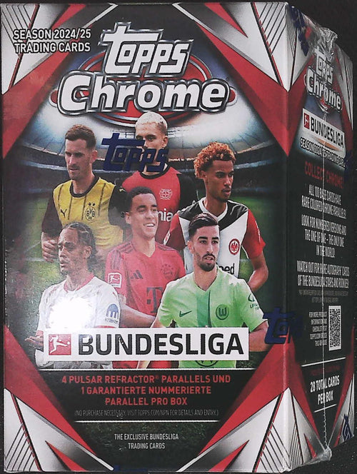 2024-25 Topps Chrome Bundesliga Soccer -Blaster Box
