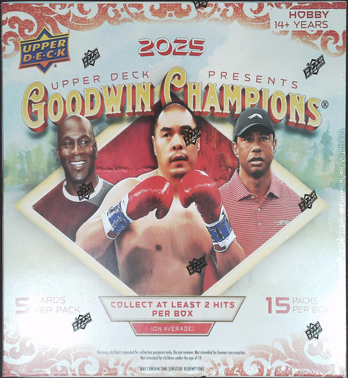 2025 Upper Deck Goodwin Champions - Hobby BOX