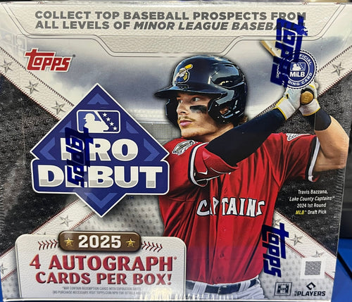2025 Topps Pro Debut Baseball - Hobby Box