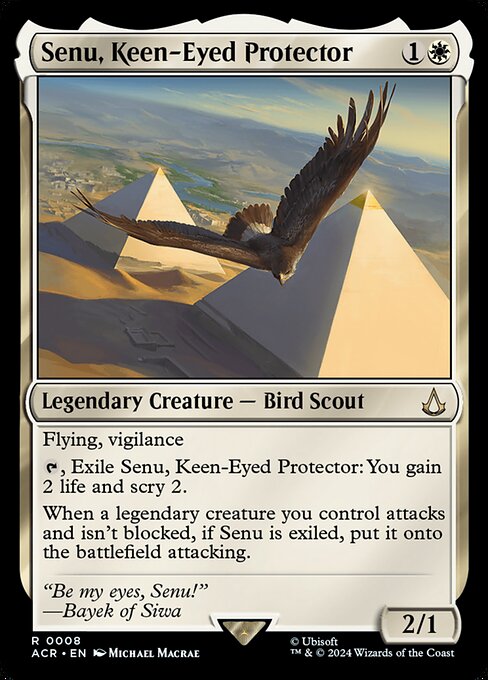 ACR 008 Senu, Keen-Eyed Protector R