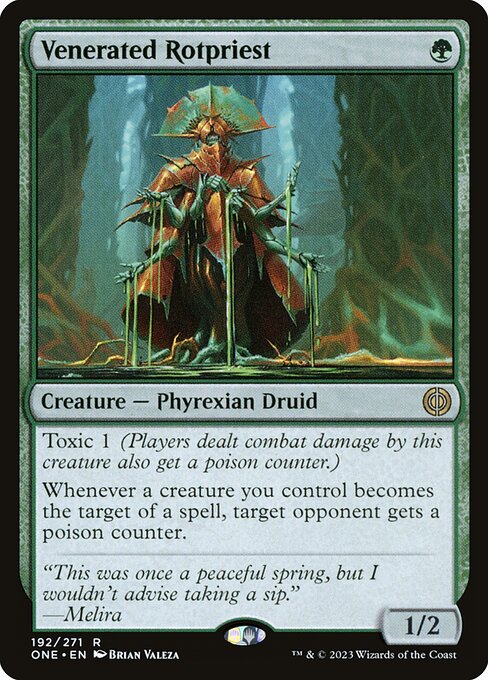 [Foil] ONE 192 Venerated Rotpriest R