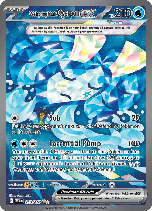 TWM 213/167 Wellspring Mask Ogerpon ex SIR