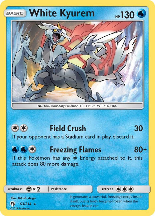 SM8 063/214 White Kyurem RH