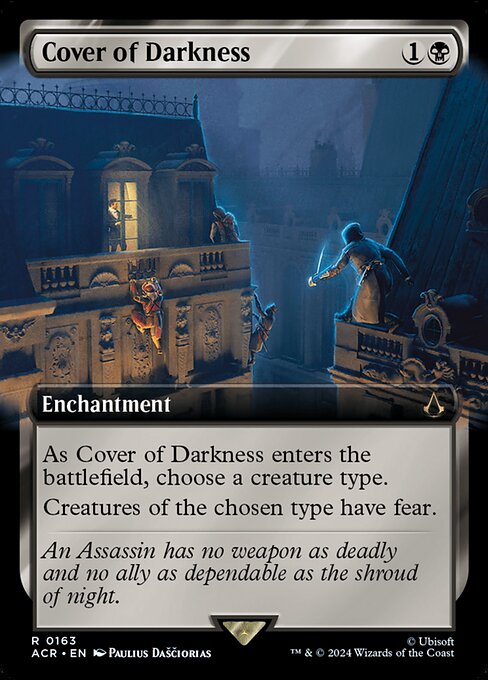 ACR 163 Cover of Darkness (0163 - Extended Art) R