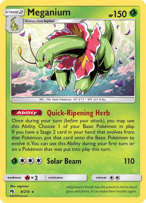 SM8 008/214 Meganium RH