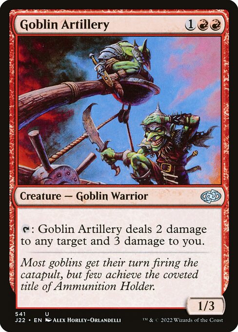 J22 541 Goblin Artillery U