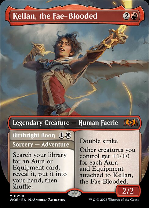 WOE 298 Kellan, the Fae-Blooded (Borderless) M