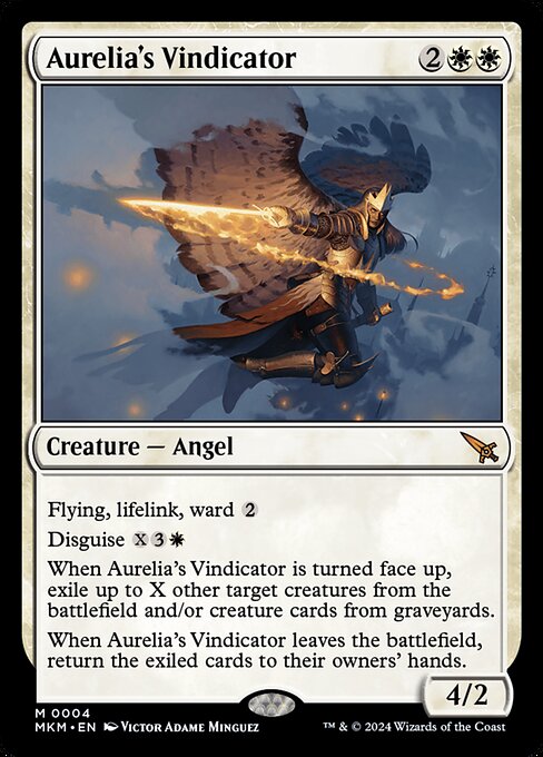 [Foil] MKM 004 Aurelia's Vindicator M