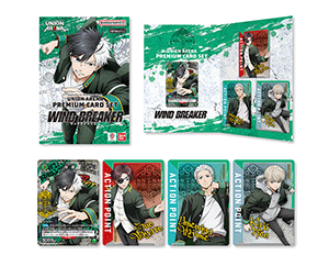 UNION ARENA PREMIUM CARD SET WIND BREAKER