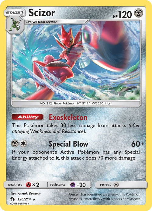 SM8 126/214 Scizor RH