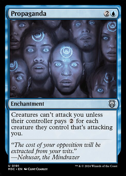 [Foil] M3C 191 Propaganda (Ripple Foil) U