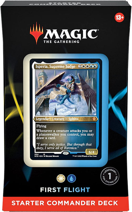 MTG Starter Commander Decks (SCD) - First Flight (White-Blue)
