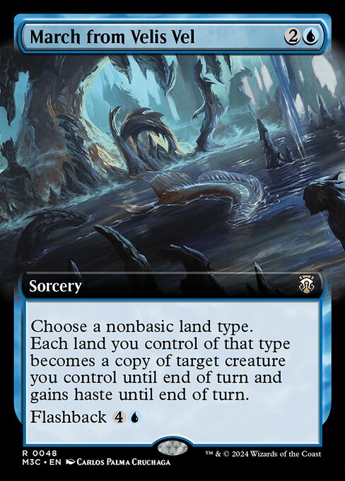 [Foil] M3C 048 March from Velis Vel (0048 - Extended Art Ripple Foil) R