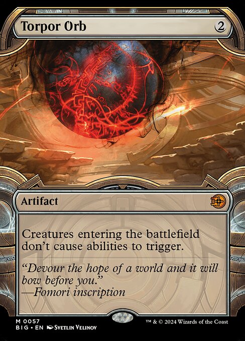 BIG 057 Torpor Orb (0057 - Showcase) M