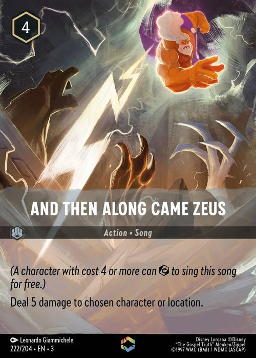 222/204·EN·3 And Then Along Came Zeus E