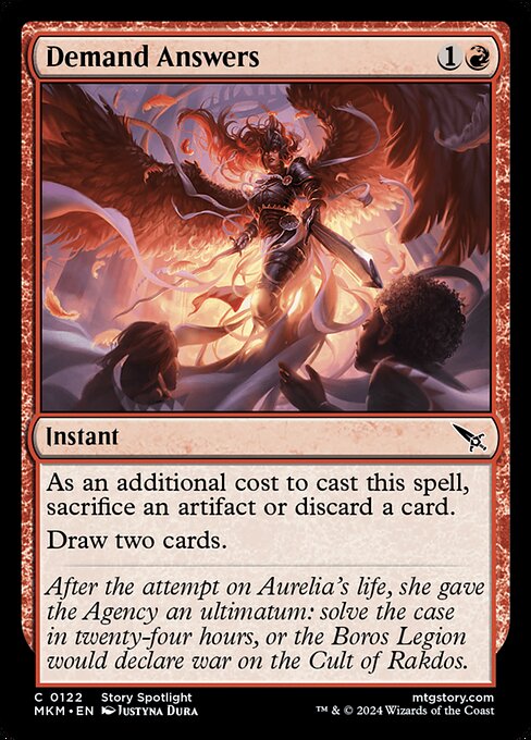 [Foil] MKM 122 Demand Answers C