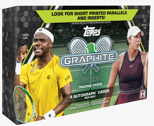 2026 Topps Graphite Tennis - Hobby Box