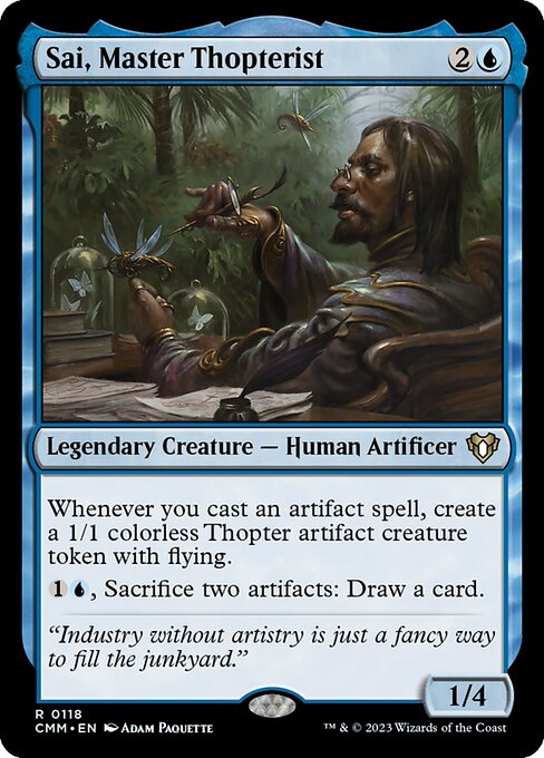 CMM 118 Sai, Master Thopterist R