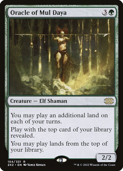 [Foil] 2X2 154 Oracle of Mul Daya R