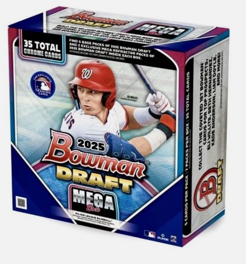 2025 Topps Bowman Draft Baseball - Mega Box