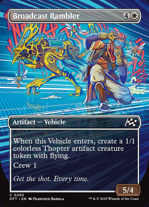 [Foil] DFT 293 Broadcast Rambler (0293 - Borderless) C