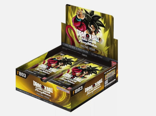 [FB03-EN]Dragon Ball Super Card Game Fusion World RAGING ROAR Booster