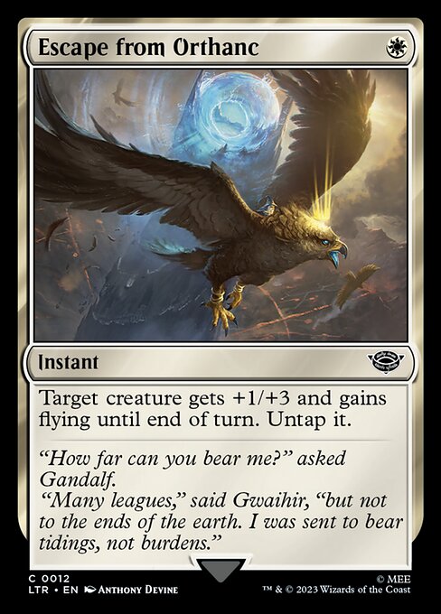 [Foil] LTR 012 Escape from Orthanc C