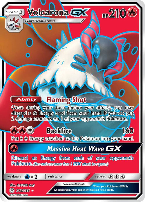 SM12 213/236 Volcarona GX SR