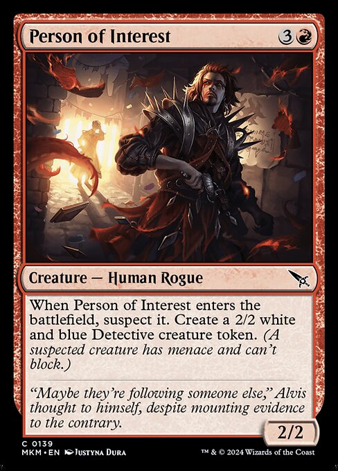 [Foil] MKM 139 Person of Interest C