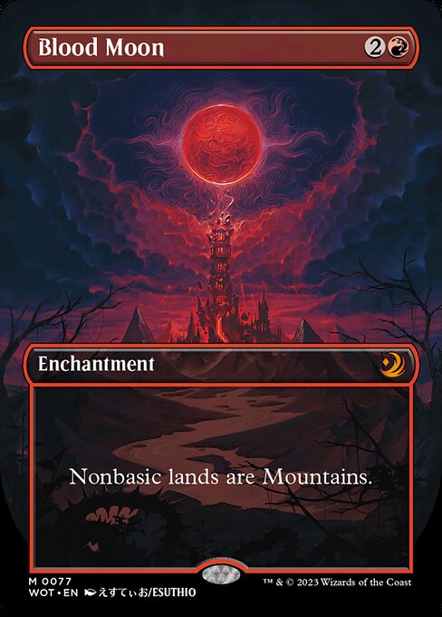 WOT 077 Blood Moon (0077 - Anime) M