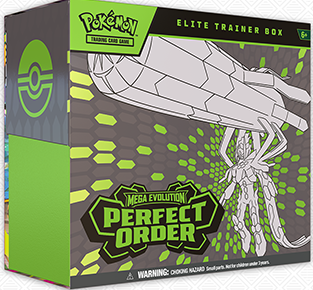 Pokemon TCG English Mega Evolution: Perfect Order Elite Trainer Box